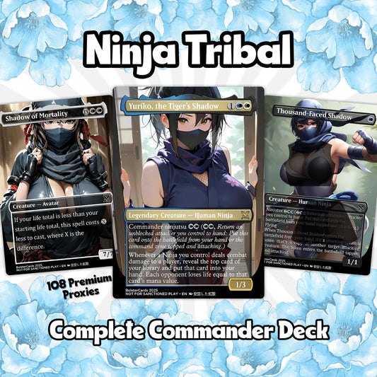 Yuriko, the Tiger's Shadow Anime Waifu Proxy Custom Card TCG Foil/NonFoil Mature Gorgeous Anime Art For EDH Commander Gi