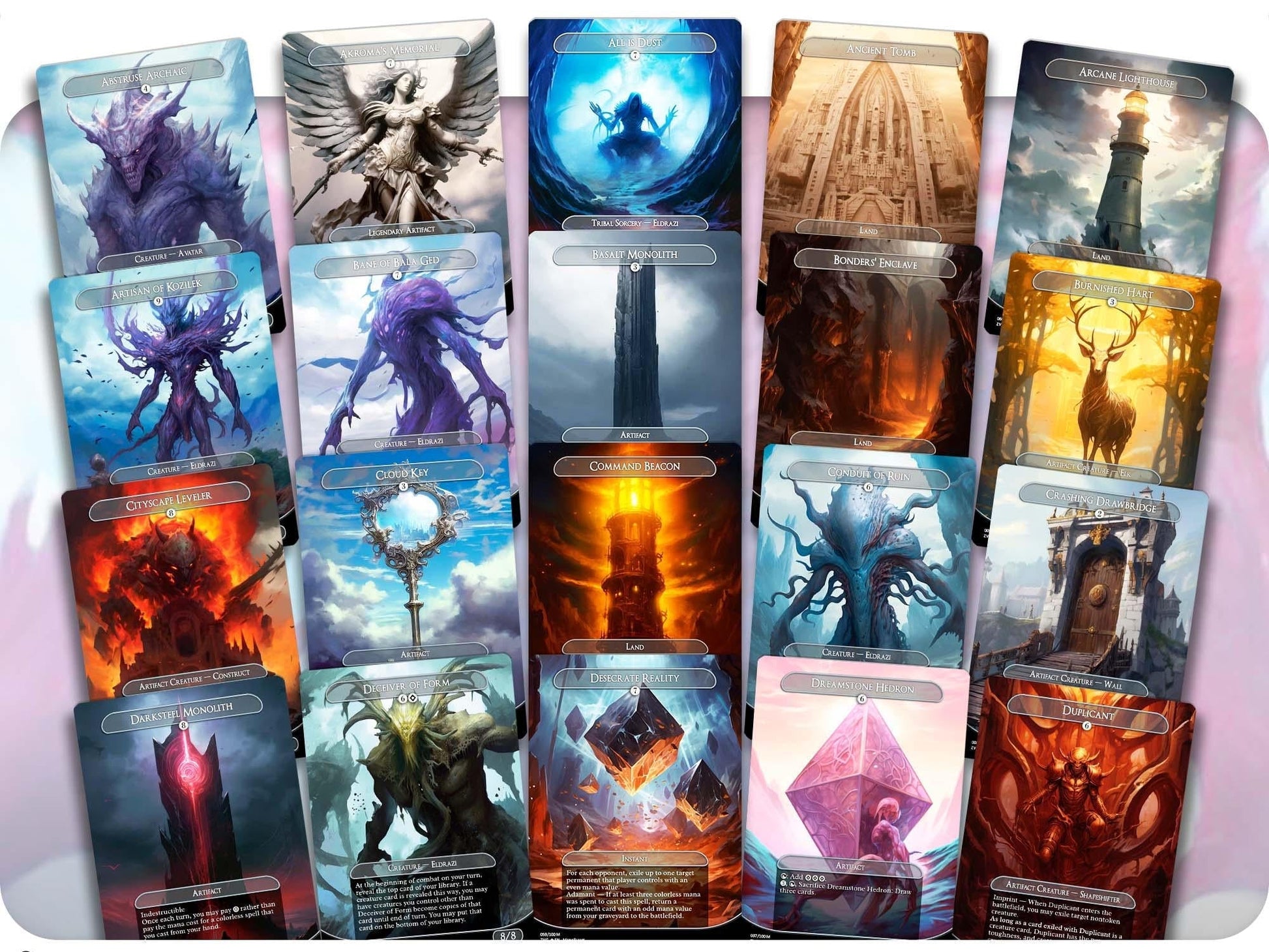 Zhulodok Eldrazi Tribal - 100 Proxy Cards - Commander EDH Deck - High Quality Altered Cards - Full ManaFlame Deck